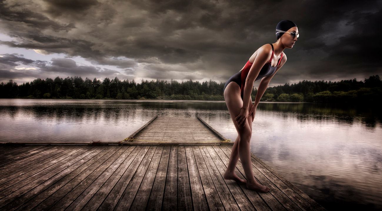 Female swimmer | Dovis Bird Agency