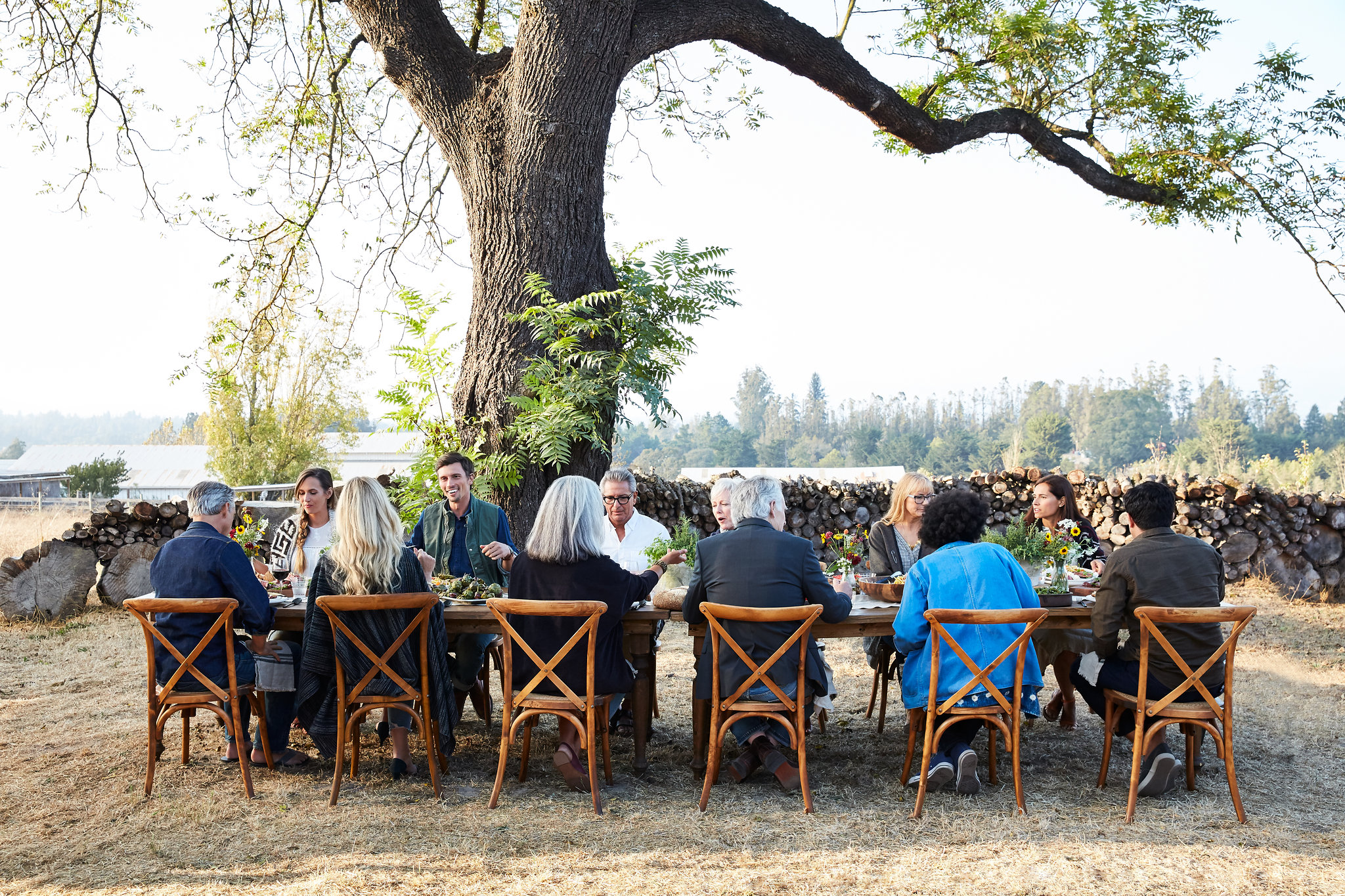 Farm to table dinner party